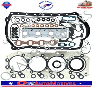 4JB1-T Diesel Engine Full Gasket Kit Fits Holden Rodeo Jackaroo - Picture 1 of 3