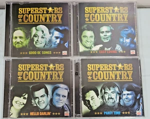 Superstars of Country Lot of 4 (2 Disc Each) TIME LIFE Easy Good Party Hello EUC - Picture 1 of 8