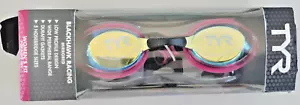NEW - TYR Blackhawk Racing Mirrored Goggles Women's Fit, Adult (16+) - Picture 1 of 2