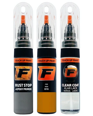 für MINI B70 VOLCANIC ORANGE UNI LACKSTIFT Reparatur Set Autolack Kratzer - Bild 1 von 4