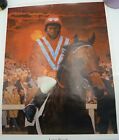 Horse Racing Print / Poster Lester Piggott - 1986  A.D. Ltd