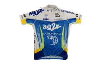 Maillot cyclisme vintage Biemme AG2R la Mondiale UCI - Picture 1 of 4