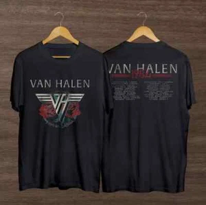 Maglietta Van Halen Tour 1984, maglietta vintage Van Halen 1984 tour concerto musica - Foto 1 di 2