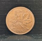 Canada - 1966 penny - pièce d'un cent canadienne exacte