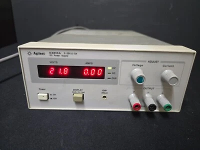 Agilent E3615A :  0-20V, 0-3A DC Power Supply, 230V (2249) - Image 1 of 4