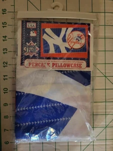 NY Yankee Prercale Kissenbezug 20" x 30" Standardgröße - Bild 1 von 2