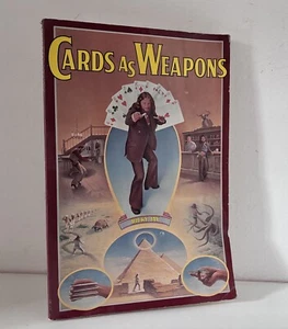 Tarjetas como armas. Ricky Jay Primera Edición. 1977 - Imagen 1 de 5
