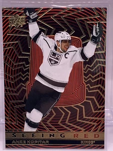 2023-24 UD Extended Seeing Red Gold Anze Kopitar Los Angeles Kings #SR-35 - Picture 1 of 2