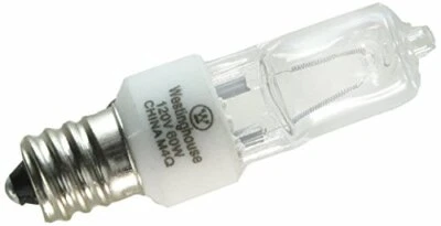 Westinghouse, 60W T3 Incand Single-End Xenon Krypton Clear E12 (Candelabra),120v - Image 1 of 4