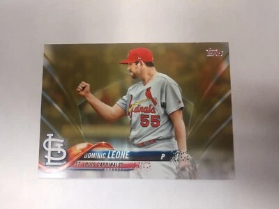 2018 Topps Update Gold Parallel #US223 Dominic Leone 389/2018 St. Louis (PWE) - Image 1 of 2