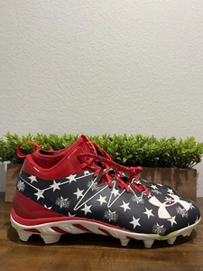 Under Armour Nitro “9/11 Never Forget” Football Cleats 1287491-401 Men’s Size 15 - Picture 1 of 11