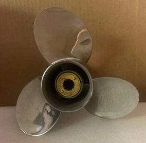 10 1/2 X 13 Stainless Outboard Boat Prop Fit Mercury 40-60HP 48-855858A46 13spl - Foto 1 di 5