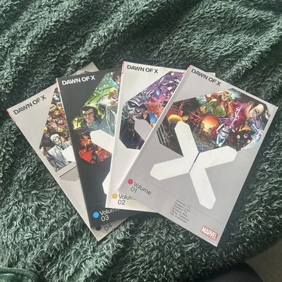 Dawn of x Vol. 1-4 Jonathan Hickman Graphic Novel Marvel - Изображение 1 из 4