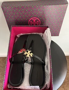 Tory Burch ROXANNE JELLY SANDAL Black - Picture 1 of 5