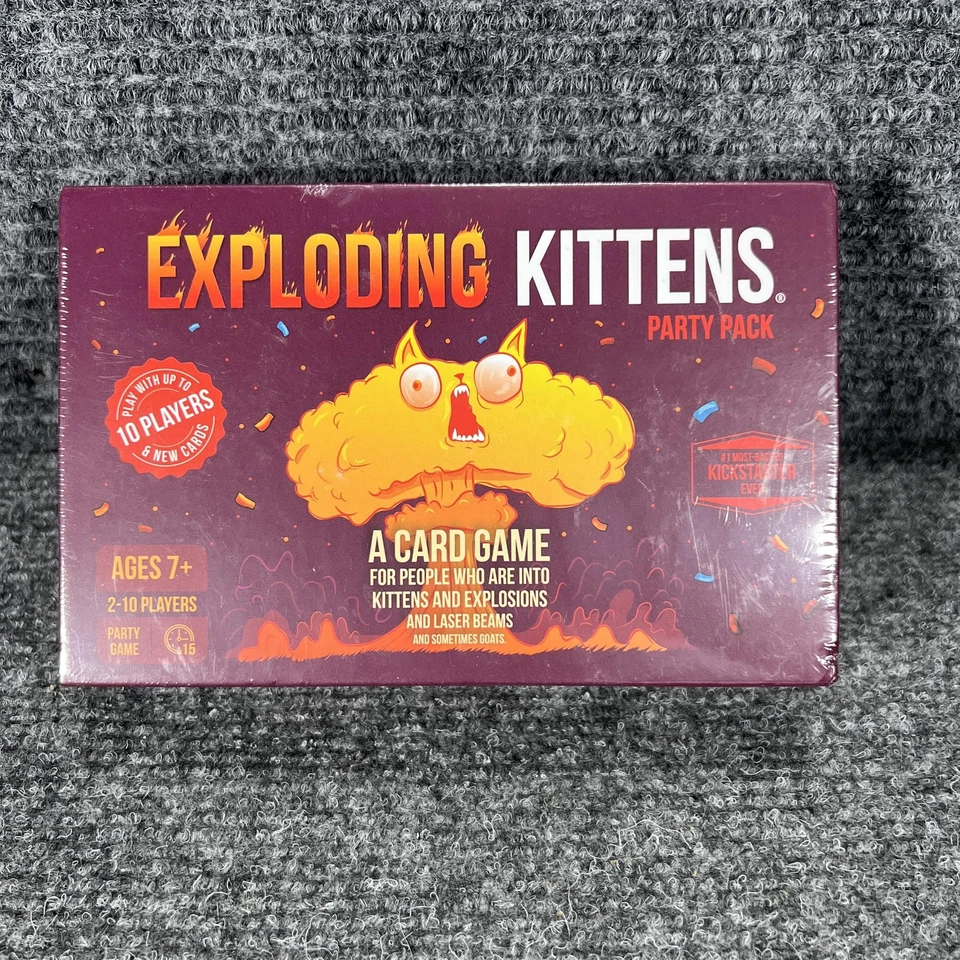 Exploding Kittens Party Pack Card Game