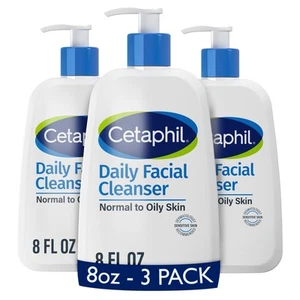 Cetaphil Face Wash, Daily Facial Cleanser for Sensitive, Combination to Oily ... - Picture 1 of 9