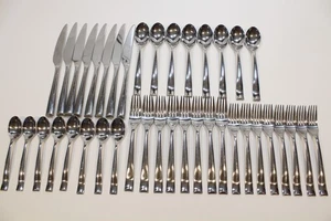 40 piezas GS Gourmet Settings Cubiertos Contemporáneos SOPRANO Place Setting para 8 - Imagen 1 de 13