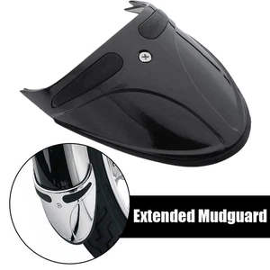 Extended mudguard Fender Extension/Tip Mud Flap Trim Narrow For Harley GX - Picture 1 of 13