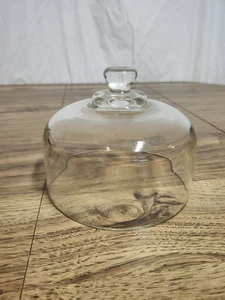 Vintage Glass Cheese Dome - Picture 1 of 5