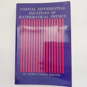 Partielle Differentialgleichungen der mathematischen Physik Vintage Buch Webster PB - Bild 1 von 18