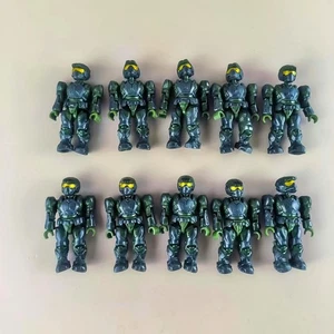 10Ppcs UNSC Marine (Green) Old Joints Mega Bloks Halo Series #2 Mystery Bags - Picture 1 of 3