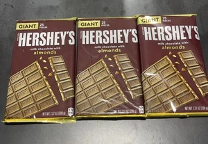 Hershey's Special Dark con Almendras ~ Chocolate ~ Tamaño Gigante 7.37 onzas ~ Lote de 3 - Imagen 1 de 4