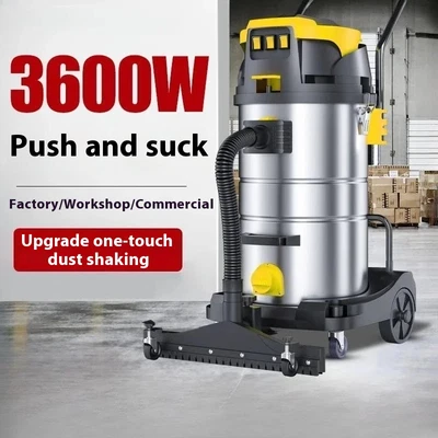 Industrial Factory Workshop Vacuum Cleaner Powerful Bucket Vacuum Cleaner - Image 1 of 4