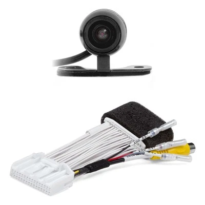 Camera Kit With 32 Pin Cable Wire Harness for Nissan Altima Sentra Rogue Reverse - Image 1 of 4