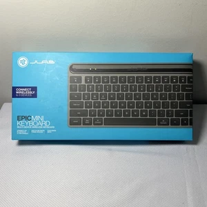 Multi-Device Wireless Keyboard JLab - Epic Mini Advanced - Black Brand New - Picture 1 of 10