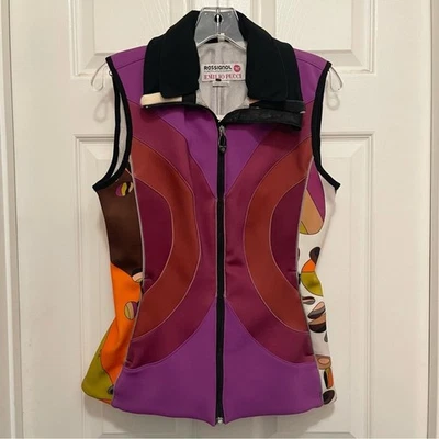 ROSSIGNOL x EMILIO PUCCI Gardena Vest Purple NRWJKT925 Womens’s Sz M - Image 1 of 4