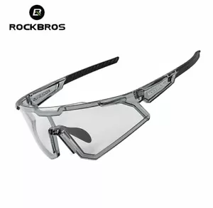 ROCKBROS Cycling Photochromic Sunglasses Full Frame Unisex Windproof Goggles - Picture 1 of 6
