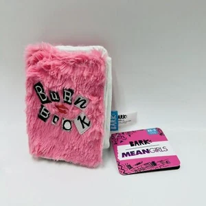 Bark Box Mean Girls XS-S Burn Book Plush Dog Toy Crinkle Squeakers Pink New - Picture 1 of 5