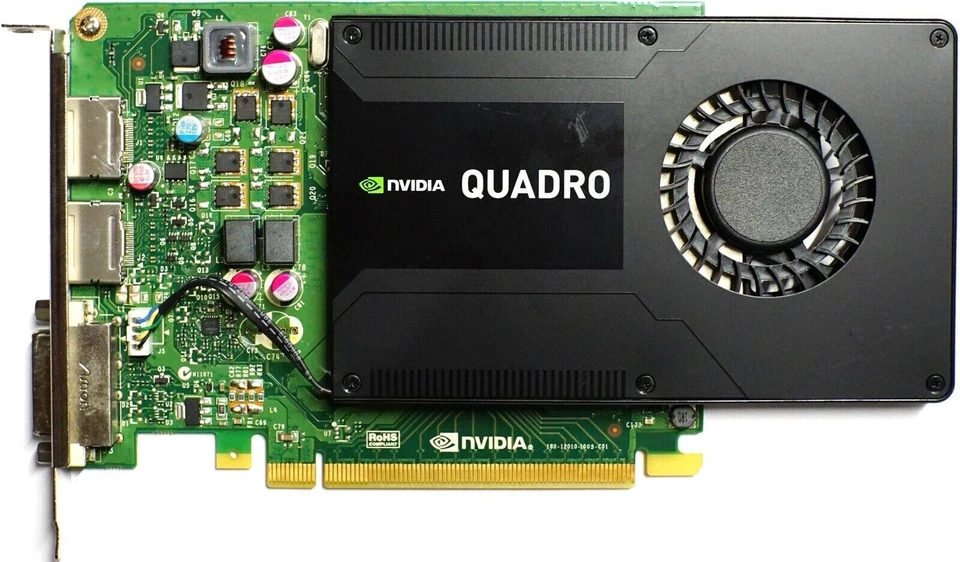 Scheda grafica NVIDIA Quadro K2200 4 GB GDDR5 pci express PCIe video dp dvi pc - Immagine 1 di 3