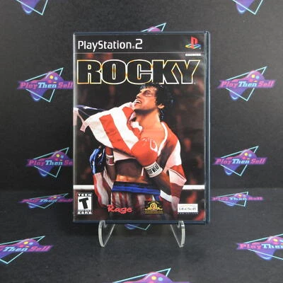Rocky PS2 PlayStation 2 + Reg Card Completo - 1 Ano de Garantia EX Condição - Imagem 1 de 4