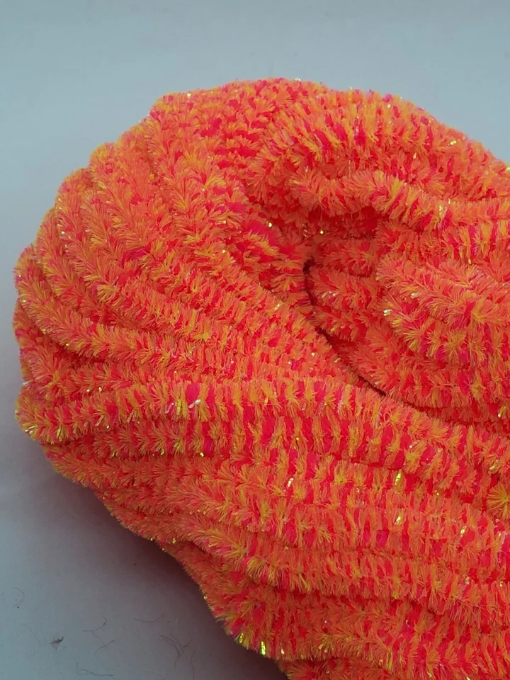 ELECTRIC CHICKEN New Age Chenille 5 Yard Pack Fly & Jig Tying You Size - Image 1 of 1