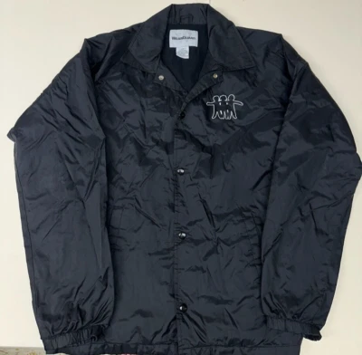 WEARGUARD Vintage Black Snap Button Windbreaker Size S - Image 1 of 4