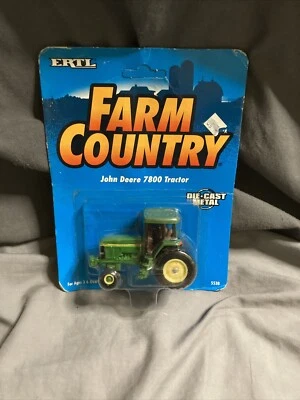 Ertl Farm Country John Deere 7800 Tractor NEW 1994 Die Cast Metal - Image 1 of 2