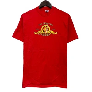 Camiseta De Colección Metro Goldwyn Mayer Lion Años 90 Para Hombre Puntada Única Película Roja EE. UU. M/L - Imagen 1 de 8