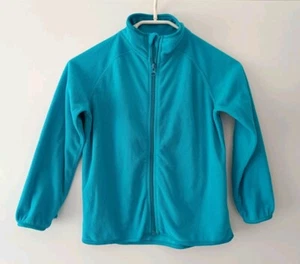 Kiki & Koko Fleecejacke Türkisblau Gr.116 - Bild 1 von 6