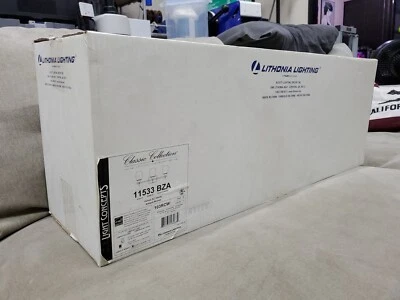 Tocador 3 Luces Bronce Antiguo Litonia Iluminación Ferros 11533 BZA Foto 1 de 4