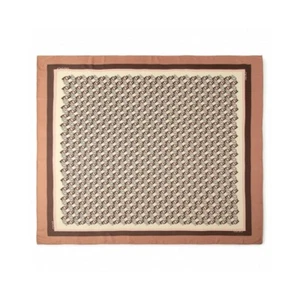 LIU JO SCHAL TUCH DAMEN LOGO PRINT ZIMT - Bild 1 von 4
