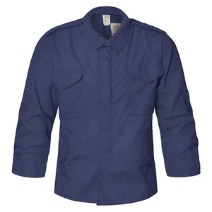 US M65 Jacket Original Army Vintage Surplus Combat Military Field Coat Navy Blue - Picture 1 of 9