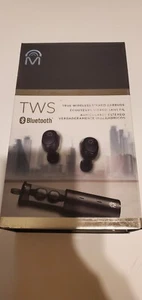 NUOVI AURICOLARI TWS 23906 BLUETOOTH 5.0 True Wireless Stereo EARBUDS 3 ore di riproduzione - Foto 1 di 5