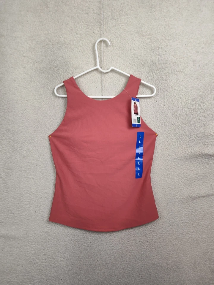 Camiseta sin mangas 32 Degrees Cool para mujer grande pizarra rosa mezcla de polietileno activa Foto 1 de 4