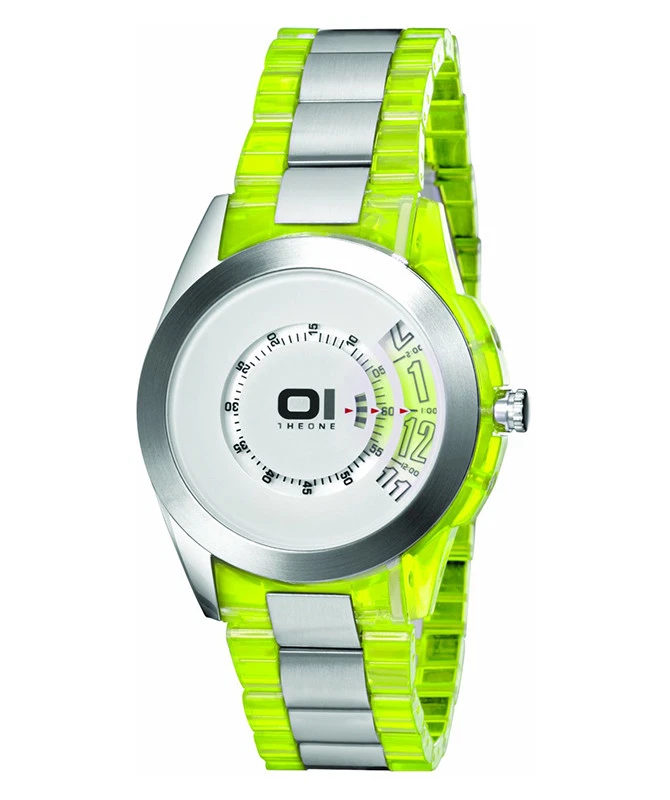 RELOJ ANALÓGICO CLÁSICO ORIGINAL 01 THE ONE RUEDA GIRATORIA AN08G01 BISEL ESMALTADO Foto 1 de 1