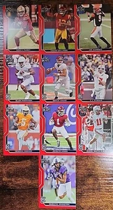 2023 Leaf Draft Football Complete Red Parallel B1-1 Thru B1-10 Purdy, Stroud - Bild 1 von 21