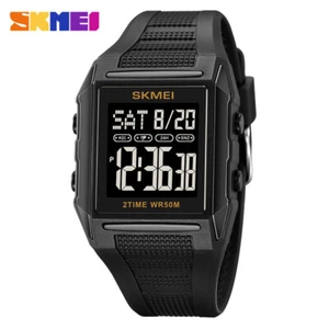 Reloj digital informal cuadrado SKMEI 2257 5 barras para hombre resistente al agua grande - Imagen 1 de 12