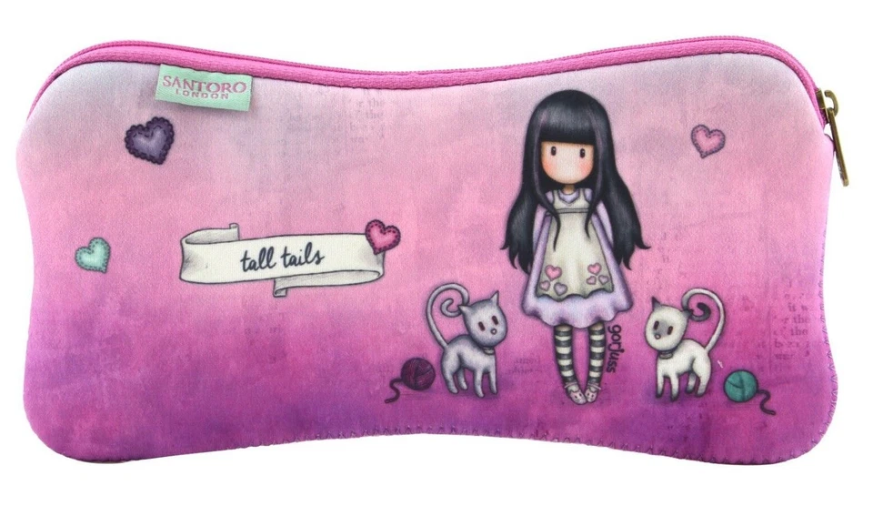 Santoro Gorjuss Neopren Zubehörhülle 8 Designs zur Auswahl von Rosie, Marienkäfer & mehr