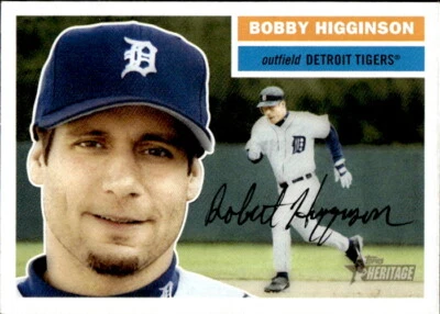 2005 Topps Heritage Bobby Higginson 280b Detroit Tigers - Image 1 of 2