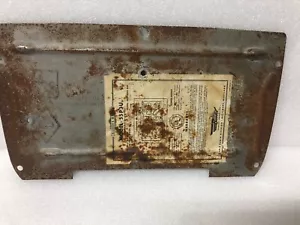 RARE ANTIQUE VTG BENDIX MODEL 55P3U BOTTOM COVER PLATE TUBE RADIO - Picture 1 of 9